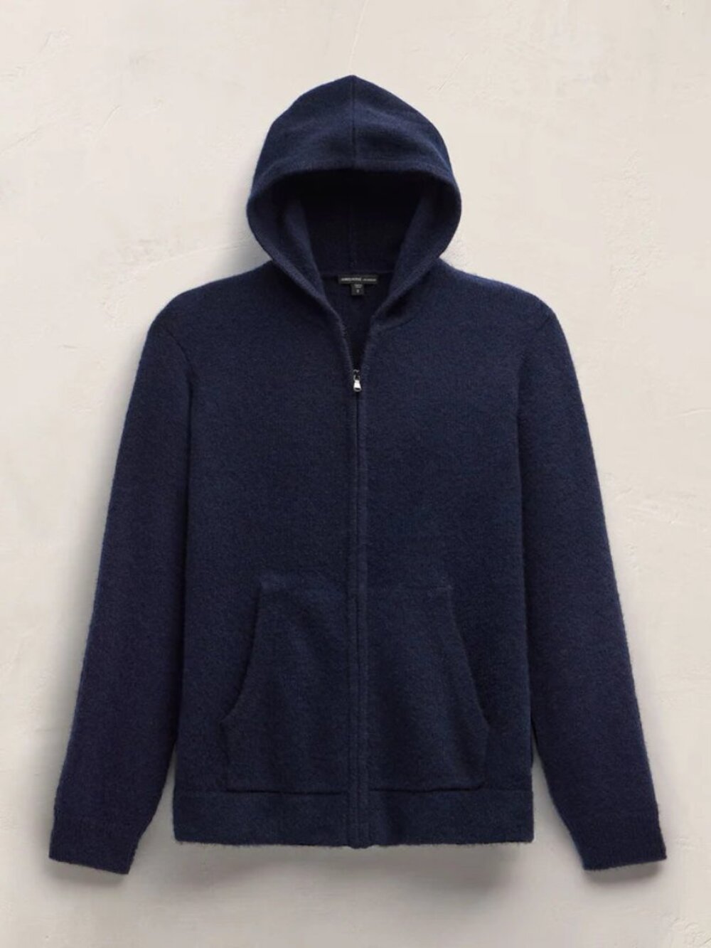 James Perse Los Angeles Men’s Hoodie Sweater Sz 2 M Navy 100% Cashmere Brand New